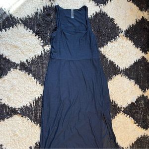 Beyond Yoga Featherweight Getaway Blue Dress